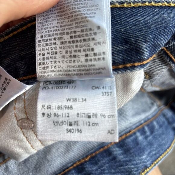 Levi’s 550 Vintage Mens Jeans Denim Size 38 X 34 Relaxed Fit - Picture 5 of 8